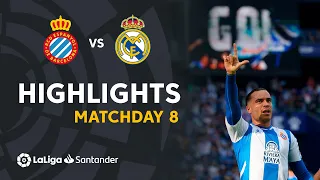 Highlights RCD Espanyol vs Real Madrid (2-1)