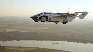 Convertible flying car completes first airport flight in Slovakia