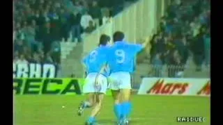 1989 (April 5) Napoli (Italy) 2-Bayern Munich (West Germany)0 (UEFA Cup)-.avi