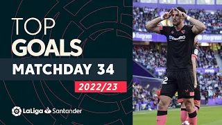 All Goals Matchday 34 LaLiga Santander 2022/2023