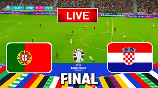 PORTUGAL vs CROATIA - Final UEFA Euro 2024 | Full Match All Goals | Live Football Match