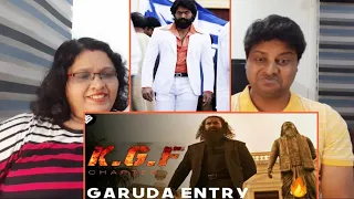 KGF Garuda Entry Scene Reaction | YASH, Srinidhi | Garuda intro scene | #kgfmovie | KGF Reaction