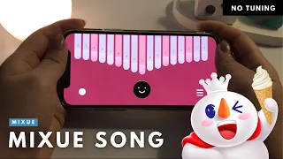 MIXUE SONG - Kalimba App Cover With Tabs