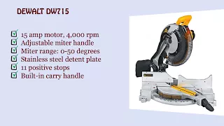 Top 5 best miter saws - Top 5 reviews