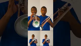 Monsters Inc Trumpet Ensemble Cover #shorts