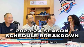 2023-24 Season Schedule Breakdown with Matt Pinto and Royce Young | S04E40 | OKC Thunder