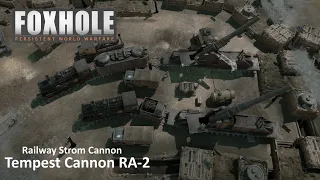 Foxhole | Railway Storm Cannon |  Tempest Cannon RA-2