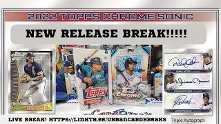 NEW RELEASE - 2022 Topps Chrome Sonic Lite Mixer!