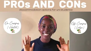 On campus VS off campus Accommodation options for students | PROs and CONs