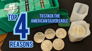 Top 4 Reasons to stack the American Silver Eagle over other bullion.