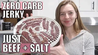 The EASIET Beef Jerky Recipe (Carnivore Diet / Keto)!