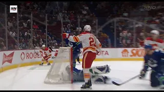 Michael Stone 3-2 OT Winner @ Vancouver Canucks | September 25 2022 | Calgary Flames Preseason