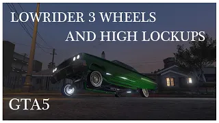 3 WHEEL LOWRIDER Perfected HOW TO’s ON CHANNEL PLAYLIST And Description HIGH LOCK UP'S!