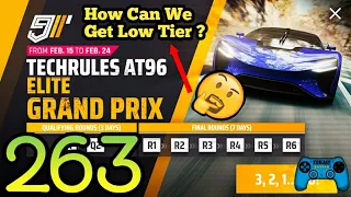 Asphalt 9 | Techrules AT96 | Elite Grand Prix | How To Get Low Tier In Grand Prix Events ? Trying 🤪