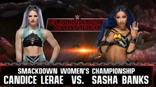 WWE 2K22 -SMACKDOWN WOMENS CHAMPIONSHIP_SHASA BANKS VS CANDICE LERAE #universemode