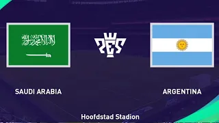 FIFA World Cup 2022 - Saudi Arabia VS. Argentina - World Cup Prediction Match