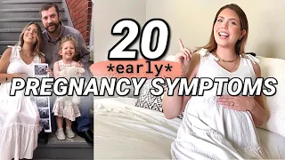 20 SIGNS I WAS PREGNANT: Early Pregnancy Symptoms & How I Knew I Was Pregnant BEFORE A Positive Test