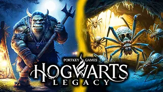 Hogwarts Legacy - SECRET Troll Lair, Spider Lair, and Cave