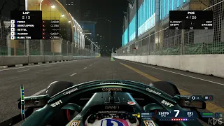 F1 2021 - Marina Bay Street Circuit (Singapore Grand Prix) - Gameplay (PS5 UHD) [4K60FPS]