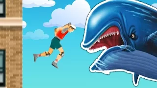 El Juego de la Ballena Azul en HAPPY WHEELS