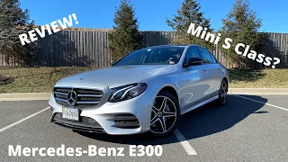 2019 Mercedes E300 REVIEW - A SMALLER S-CLASS??