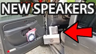 New Speakers for the Chevy Silverado NBS