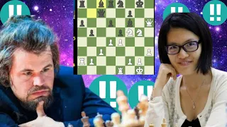 Fine chess game | Hou Yifan vs Magnus Carlsen 3