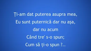 Nu știi tu să fii bărbat -  Irina Rimes (versuri)