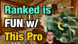 Playing with the WORST Pro in Rainbow Six Siege