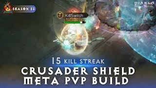 Diablo Immortal - Crusader SHIELD META PVP Build Season 23