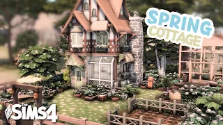 spring cottage 🌼 | The Sims 4 speed build [NO CC]