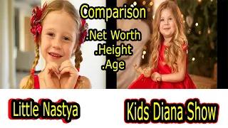 Like Nastya vs Kids Diana Show Comparison |Biography |Net worth| Age|| Height || Biography & Facts