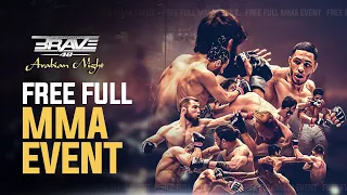 FREE Full MMA Event | BRAVE CF 48 Bahrain | FREE MMA Fights | BRAVE TV @bravemmaf