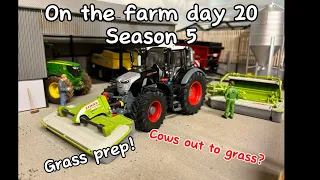 Silage 2024 prep! | On the farm day 20 season 5 | 1:32 model farm diorama