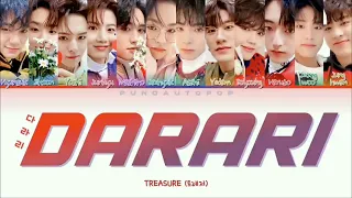 1 HOUR FULL - TREASURE - DARARI " Lyrics (ColorCoded/ENG/HAN/ROM/) - FULL 1 JAM