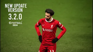 Efootball 2024 - Liverpool v Manchester United | New Update Version 3.2.0 | PC