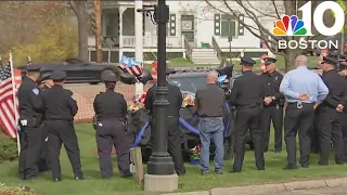 Fallen Billerica Police Sgt. Ian Taylor honored at vigil