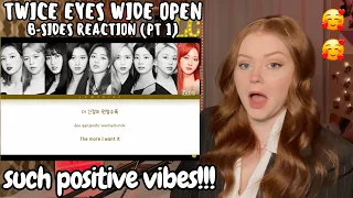 TWICE Eyes Wide Open B-Sides Reaction - Part 1 (Hell in Heaven to Queen)