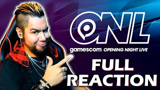 Gamescom Opening Night Live 2023 - FULL REACTION! | HMK