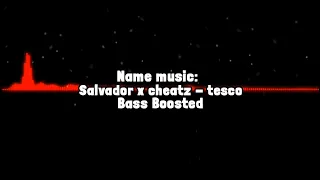 Salvador x cheatz - tesco (Bass Boosted)