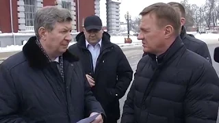 Роман Старовойт проехался в общественном транспорте Курска