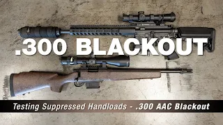 Handloading the .300 Blackout Suppressed