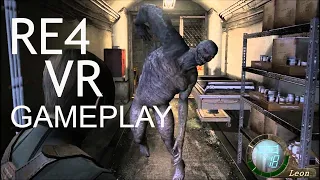Resident Evil 4 VR - Regenerator Геймплей 60fps