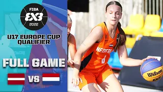 Latvia v Netherlands | Women | Full Game | FIBA 3x3 U17 Europe Cup Qualifier 2022