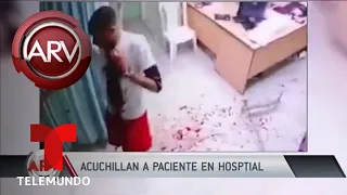 Paciente fue acuchillado en la sala de emergencias | Al Rojo Vivo | Telemundo