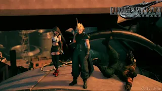 【FINAL FANTASY VII REMAKE】『CHAPTER 15.落日の街「七番街 プレート断面」』