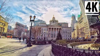 ⁴ᴷ⁶⁰ Brooklyn Heights New York City Walking Tour 2019 | Best Neighborhoods in Brooklyn, NYC