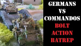 Royal Marine Commandos Vs German Grenadiers | Bolt Action!