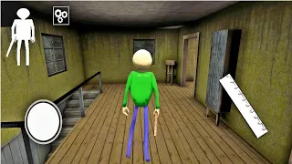 Playing as Baldi in Granny Chapter Two | Granny 2 Baldi mod