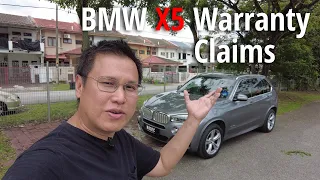 1st Warranty Claims for my 2017 BMW F15 X5 40e